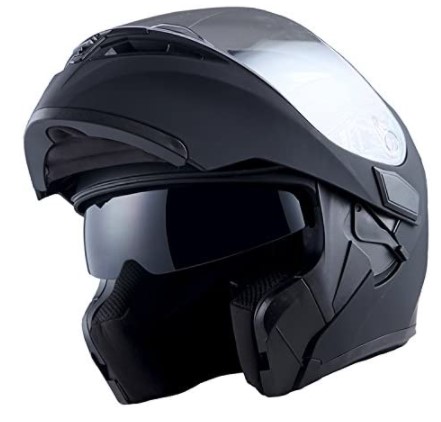 1Storm Motorcycle Modular Full Face Flip up Dual Visor Helmet