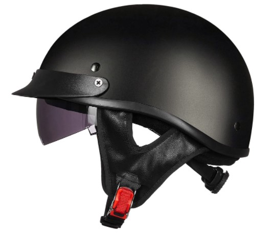 ILM Open Face Half Motorcycle Helmet