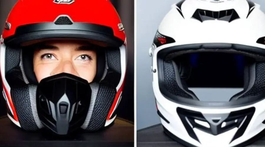 Face or full-face helmet