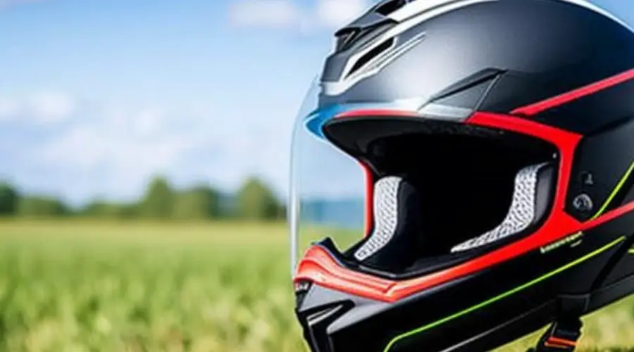 Three types of motorcycle helmets