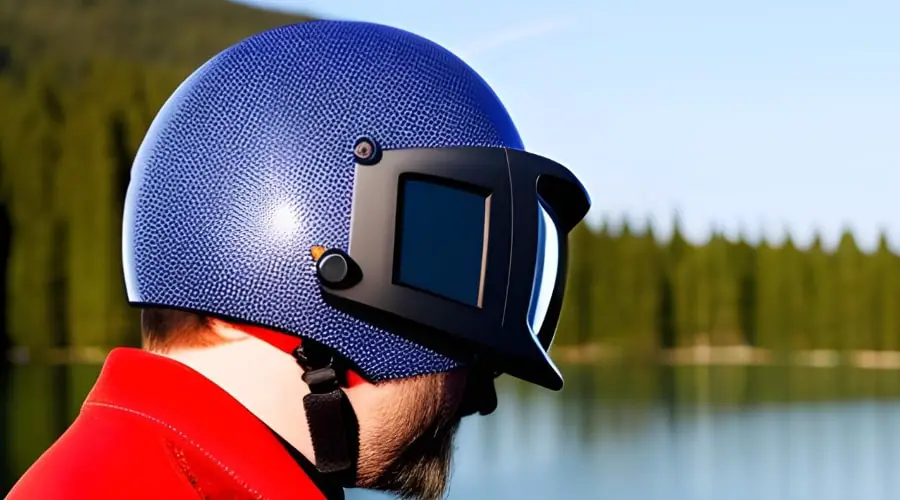 Can you wear a welding helmet with glasses