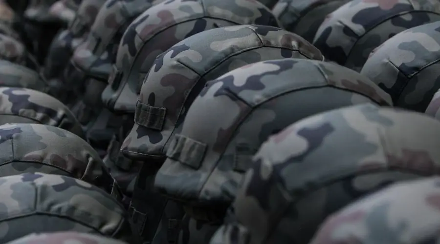 Japan use military helmet