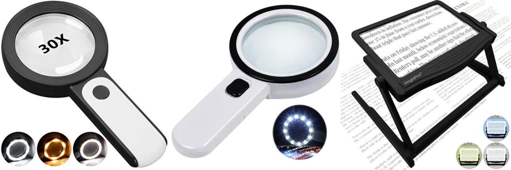 Top 5 Magnifying Glasses with Light for Reading